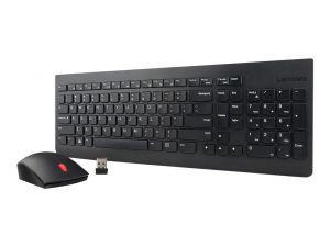 Lenovo Essential Wireless Combo - keyboard and mouse set - Belgium