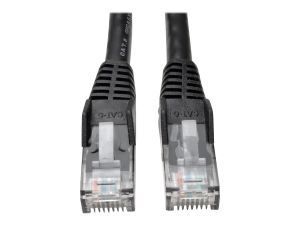 Tripp Lite 3ft Cat6 Gigabit Snagless Molded Patch Cable RJ45 M/M Black 3' - patch cable - 91.4 cm - black