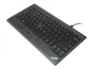 Lenovo ThinkPad Compact USB Keyboard with TrackPoint - keyboard - UK