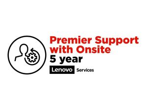 Lenovo Premier Support with Onsite NBD - extended service agreement - 5 years - on-site